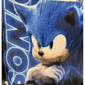 Sonic the Hedgehog Ultra Soft fleece Blanket 50"x40"